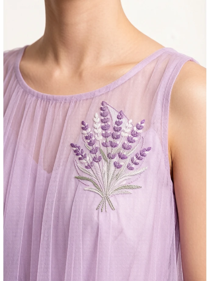 羽毛形花片_薰衣草 羽毛形花片_薰衣草 朵花绣花制版素材