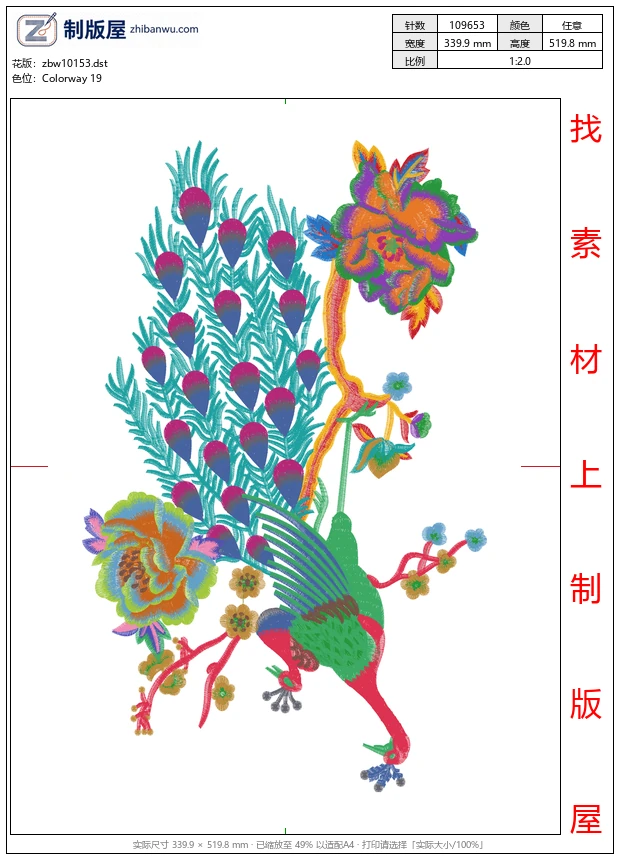 zbw10153_孔雀