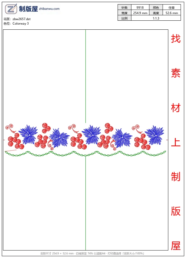 zbw2657_彩色螺旋图案装饰带_免费大花系列1万针以上