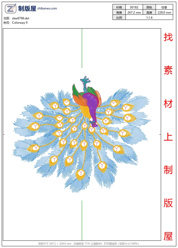 zbw8786_孔雀