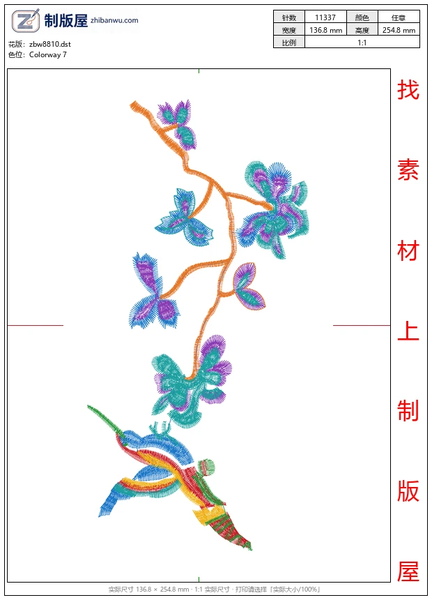 zbw8810_鸟美丽花卉