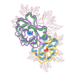 美丽花卉