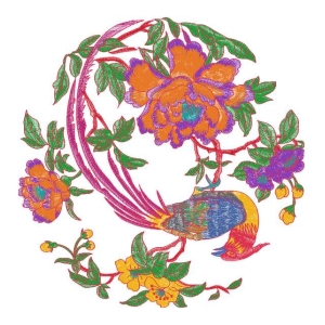 美丽花鸟