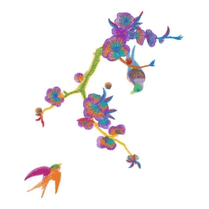 美丽花鸟