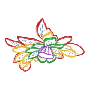莲花珠绣