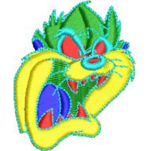 卡通猫头鹰刺绣图案