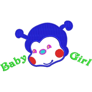 婴儿女孩卡通头像