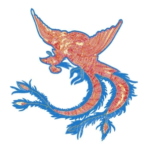 凤凰珠绣
