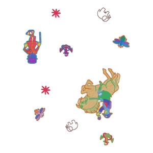 拿破仑骑马人物