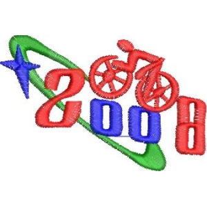 2008年奥运标志图案