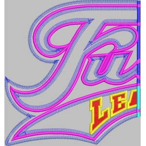 刺绣字母设计图