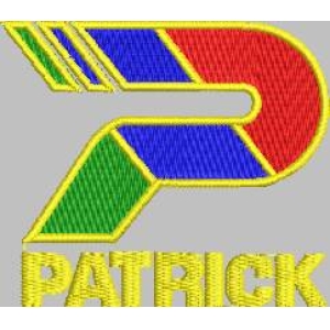 Patrick品牌标志刺绣