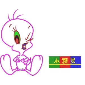 小精灵卡通形象与标识