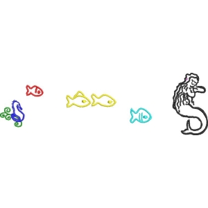 海底生物图案设计