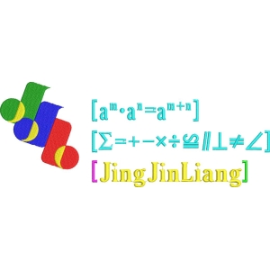 数学公式与彩色图形组合