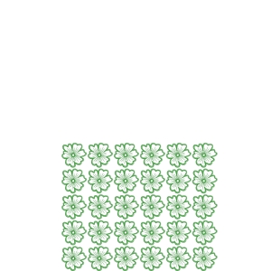 绿色花朵图案壁纸