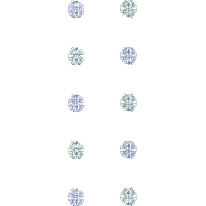 对称图案的几何设计