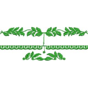 绿色植物装饰图案