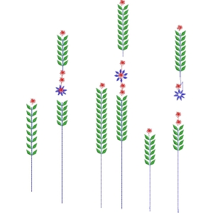 植物图案设计图