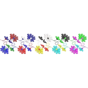 彩色花卉刺绣边饰图案_zbw2225