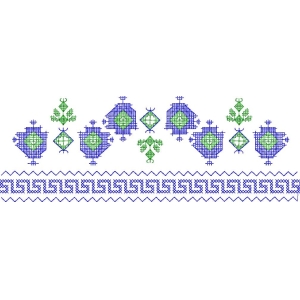 传统刺绣图案设计图