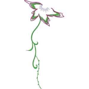 刺绣花卉图案设计