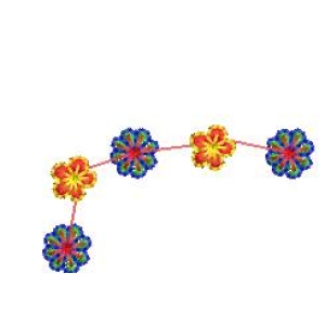 分子结构模型示意图
