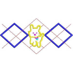 卡通兔子装饰图案
