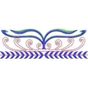 彩色螺旋装饰图案