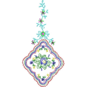 彩色花卉装饰图案