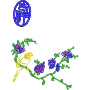 刺绣图案与吉祥符号