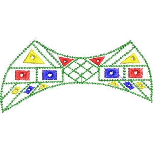 彩色几何图案装饰设计