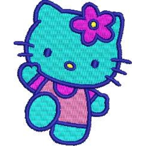 蓝色Hello