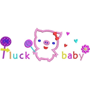 可爱小猪卡通图案