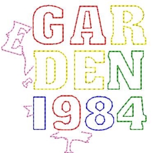 花园1984年纪念设计