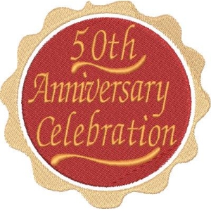50周年庆典徽章