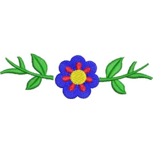刺绣花朵图案