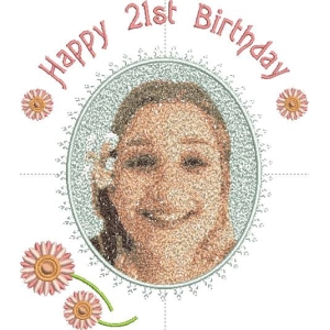 21岁生日贺卡