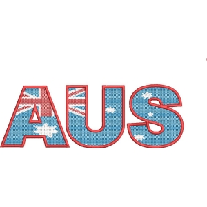 澳大利亚国旗字母AUS
