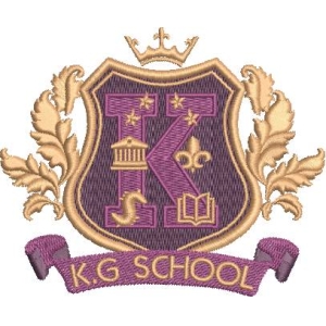 KG学校徽章设计