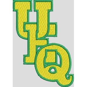 UQ校徽刺绣图案