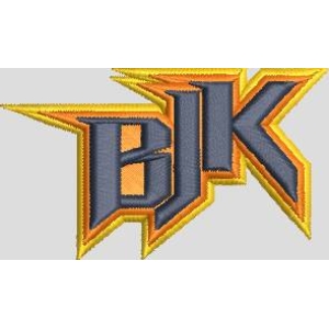BK标志刺绣图案