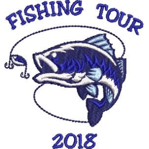 2018年钓鱼之旅徽章