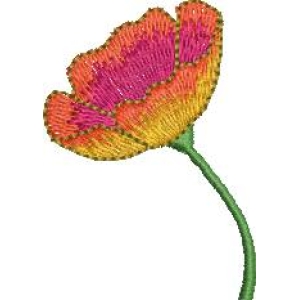 刺绣花朵图案