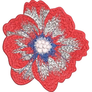 刺绣花朵图案