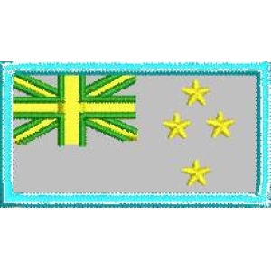 斐济国旗刺绣徽章