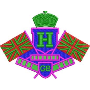 英国皇家徽章刺绣图案