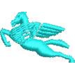 青色飞马3D模型