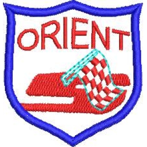 Orient标志徽章