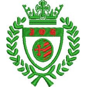 绿色徽章图案